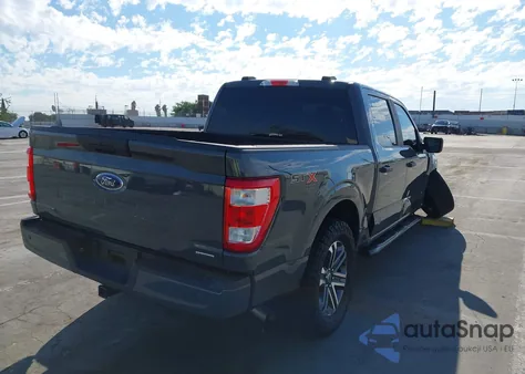2021 Ford F-150 Xl z USA, uszkodzony, nr VIN 1FTEW1EP6MFC07009
